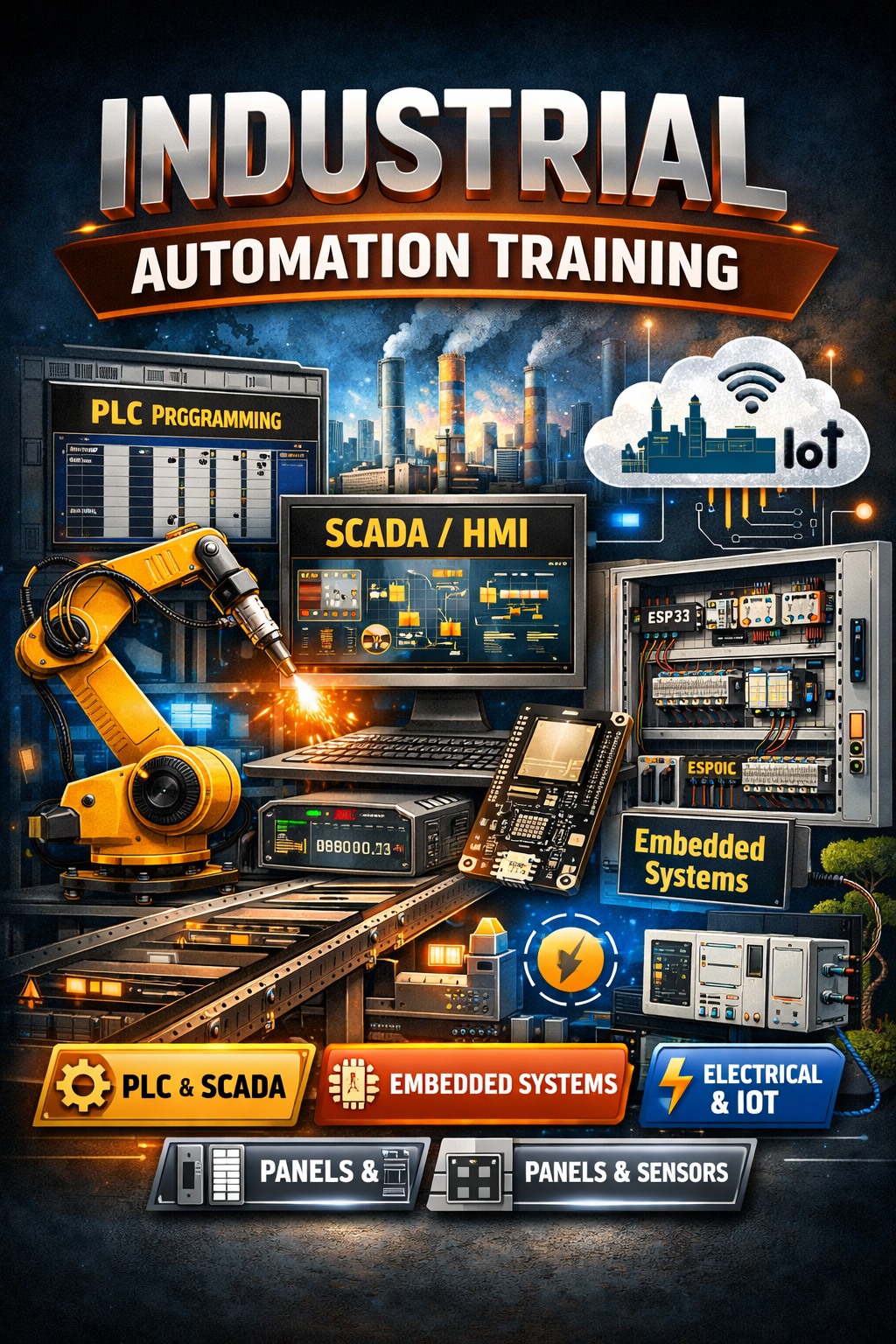 Industrial Automation(PLC SCADA Instrumentation) Course by Vikram singh